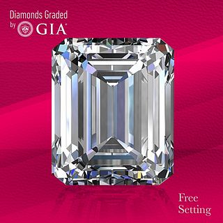 3.01 ct, F/VS1, Emerald cut Diamond. Unmounted. Appraised Value: $115,800 