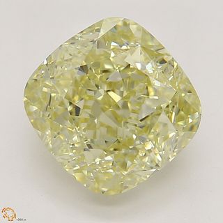 2.31 ct, Natural Fancy Yellow Even Color, VS1, Cushion cut Diamond (GIA Graded), Unmounted, Appraised Value: $34,800 