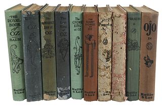 10 "Oz" Books by Ruth Plumly Thompson
