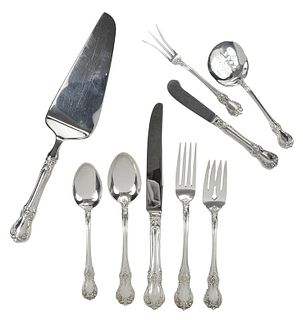 Towle Old Master Sterling Flatware, 94 Pieces