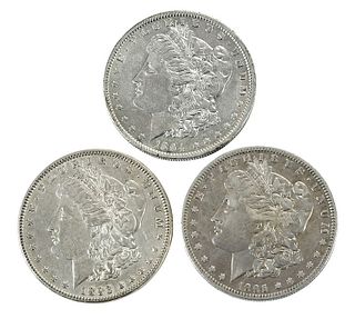 133 Silver Dollar Coins 