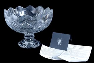 Waterford Crystal "Mountains of Majesty" Bowl, NIB