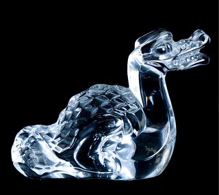 Baccarat Crystal Year of Dragon Figurine 2012