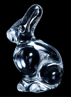 Baccarat Crystal Year of the Rabbit Figurine