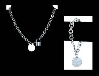 Return to Tiffany Sterling Bracelet & Necklace