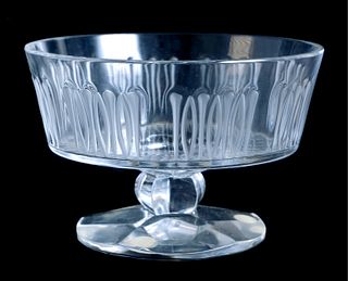 Lalique Crystal Isabelle Open Candy Dish