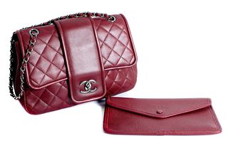 Chanel Quilted Lambskin Flap Bag w/Wallet