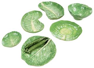 35 Pieces of Dodie Thayer Lettuce Ware