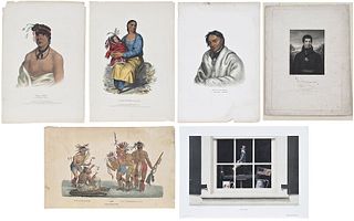 Five American Indian Related Prints