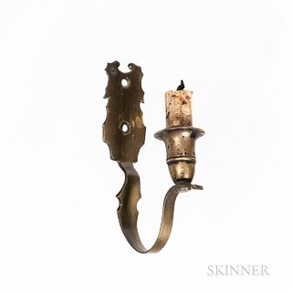 Small Brass Wall Sconce