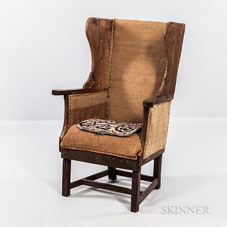 Upholstered Make-do Easy Chair