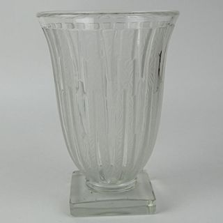 Verlys France Art Deco Period Vase.