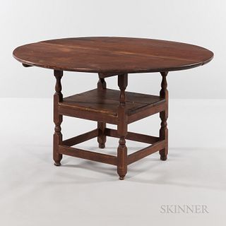 Maple and Pine Chair Table