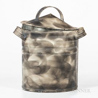 Small Smoke-decorated Canister