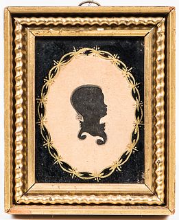 Silhouette of William Mendrin