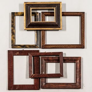 Six 19th Century Picture Frames