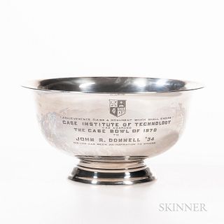 Reed & Barton Paul Revere Reproduction Sterling Silver Presentation Bowl