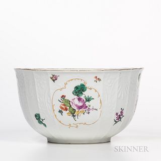 Meissen Porcelain Punch Bowl