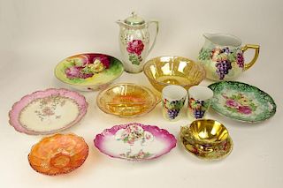 Thirteen (13) Piece Lot of Assorted Vintage Porcelain and Glassware.