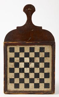 Rare Early Tavern Checkerboard