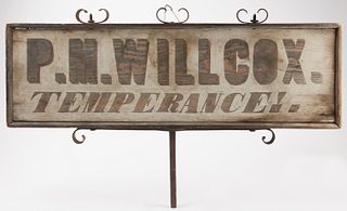 Temperance Tavern Sign