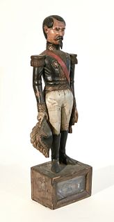 Early Carved Figure of Lafayette