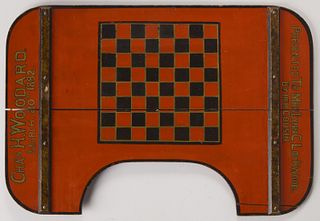 Checkers on a Lapboard