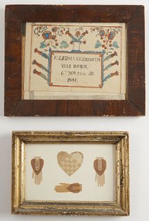 Heart in Hand Cutouts plus Birth Certificate
