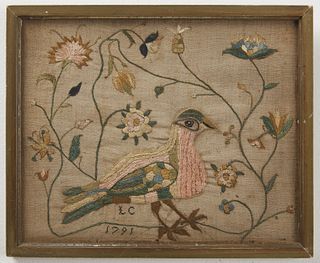 1791 Needlework Picture