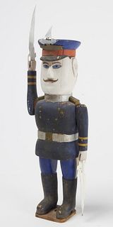 Whirligig Figure of a Soldier