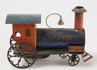 Painted Ives Tin VICTORY Train