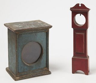 Two Early New England Watch Hutches