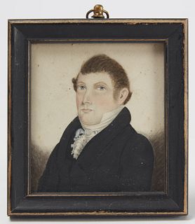 Miniature Portrait of Charles Palmer Saratoga