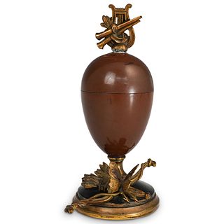 After Louis Auguste Moreau (1855-1919) Bronze Egg Box