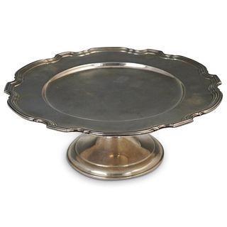 Tiffany & Co. Sterling Pedestal Plate