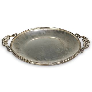 "Baldwin & Miller" Sterling Silver "Bamboo" Tray