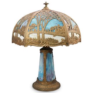 Bradley & Hubbard Style Table Lamp