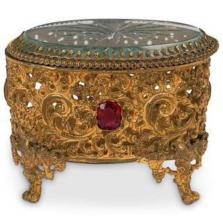 Victorian Ornate Jewelry Casket