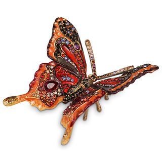 Jay Strongwater "Butterfly" Sculpture