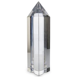 Orrefors "Jan Johansson" Crystal Obelisk