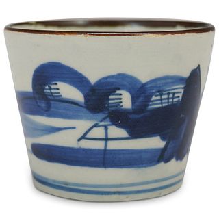 Chinese Blue & White Porcelain Cup