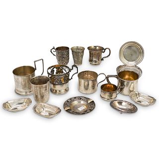 (19Pc) Sterling Silver Article Grouping