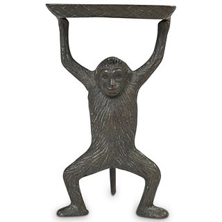 Bronze Monkey Trinket Dish