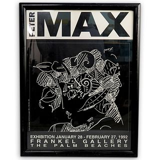 Peter Max Poster / Frankel Gallery
