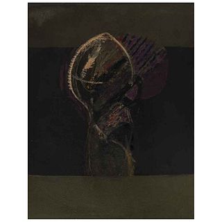 EDUARDO ZAMORA, Metamorfosis de un grito, 1966, Unsigned, Acrylic on canvas, 51.1 x 39.3" (130 x 100 cm)