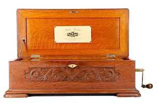19th C. Swiss Interchanbeable Cylinder Music Box