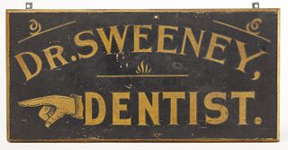 Dr. Sweeney DENTIST Trade Sign