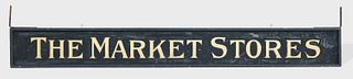 Trade Sign - MARKET STORES - double-sided