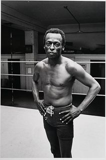 JIM MARSHALL, Miles Davis Boxing Photograph