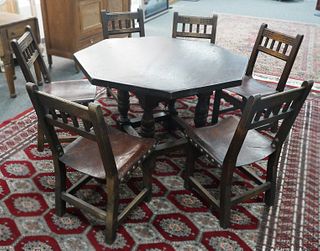 1920's Florida Granada Shops Table and Chairs